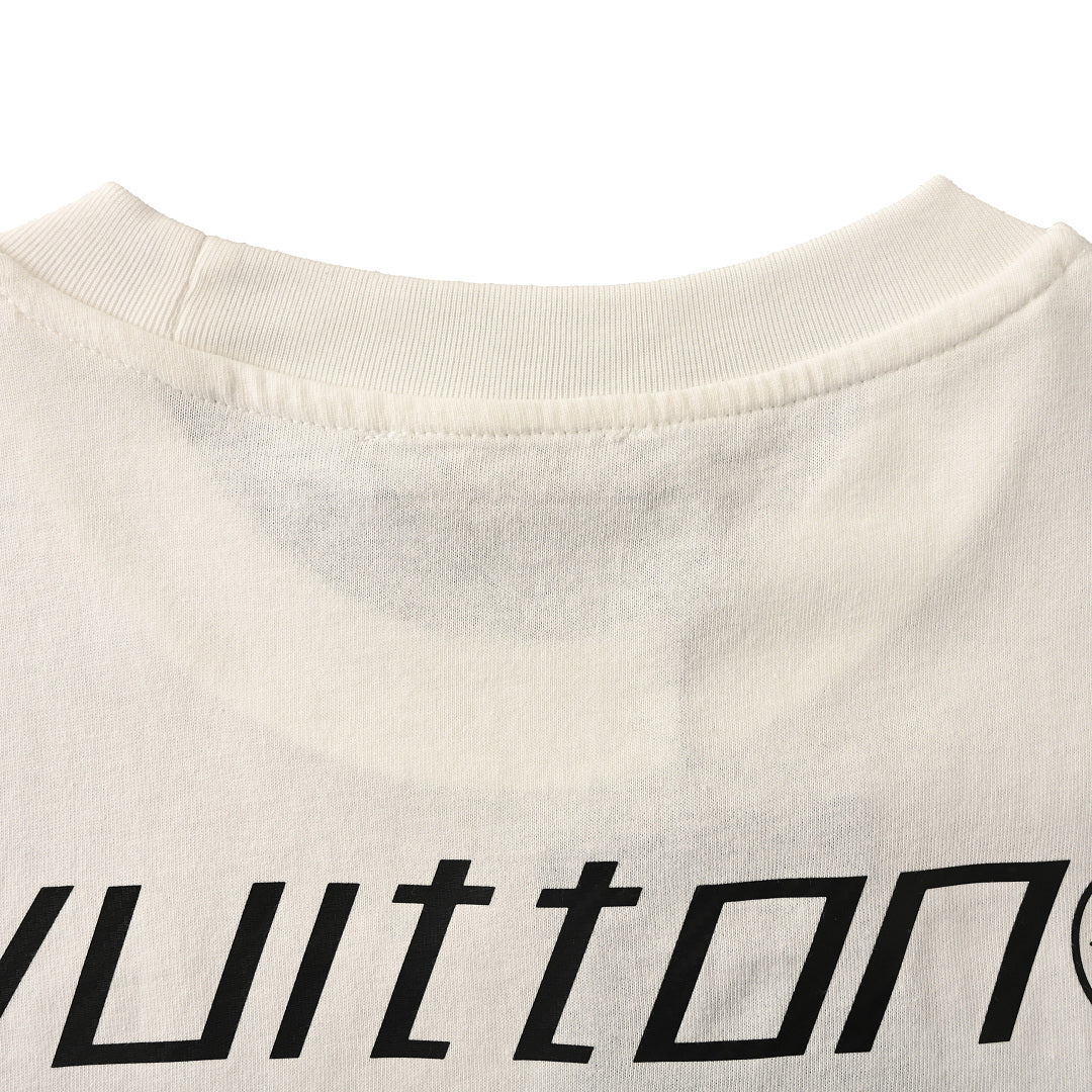 Louis Vuitton Embroidered Sailboat Short-Sleeve T-Shirt