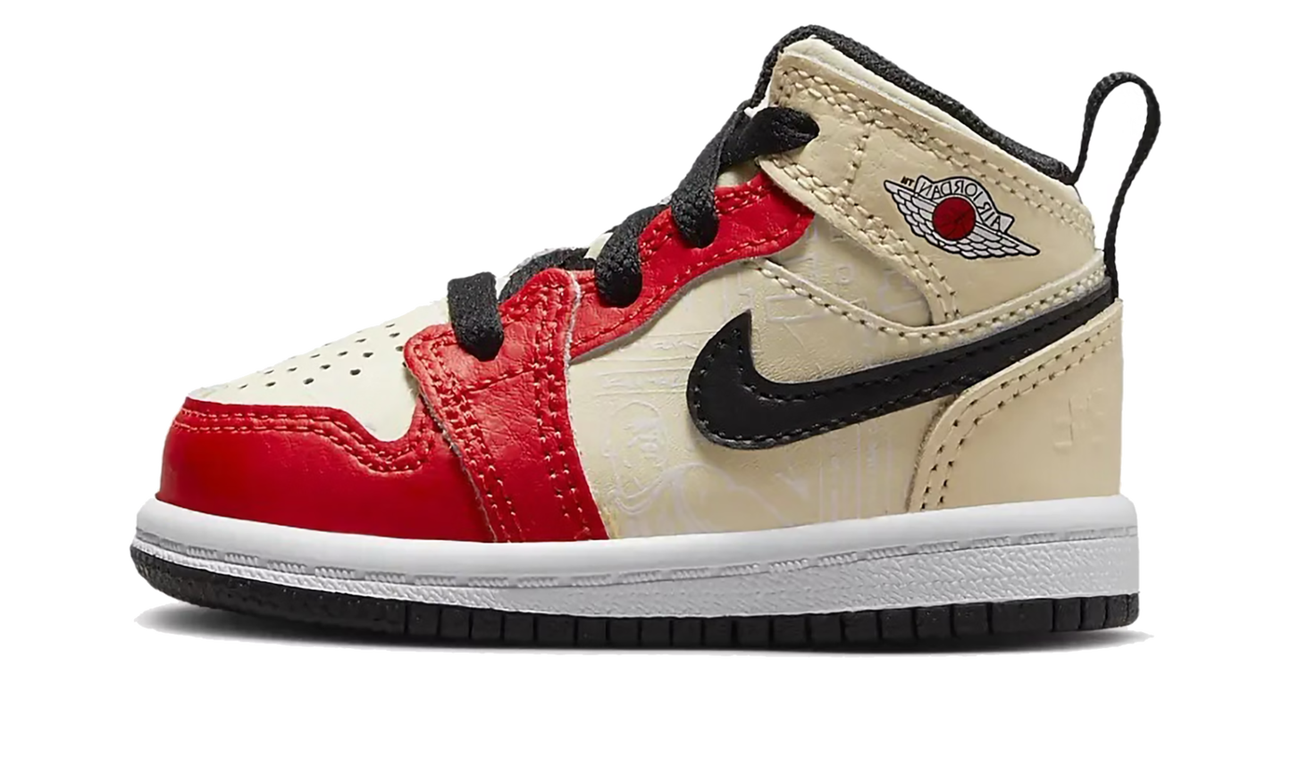 Air Jordan 1 Mid SS TD "88' Dunk Contest" DV7011 100