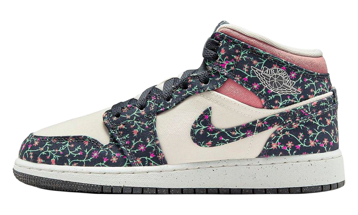 Air Jordan 1 Mid SE GS "red" FJ3451 001