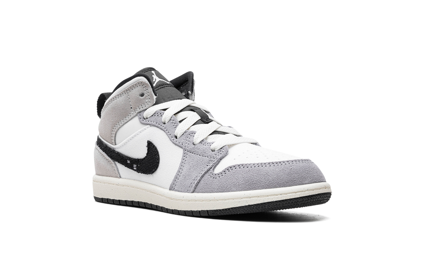 Air Jordan 1 Mid SE Craft PS "Cement Grey" FD9090 002
