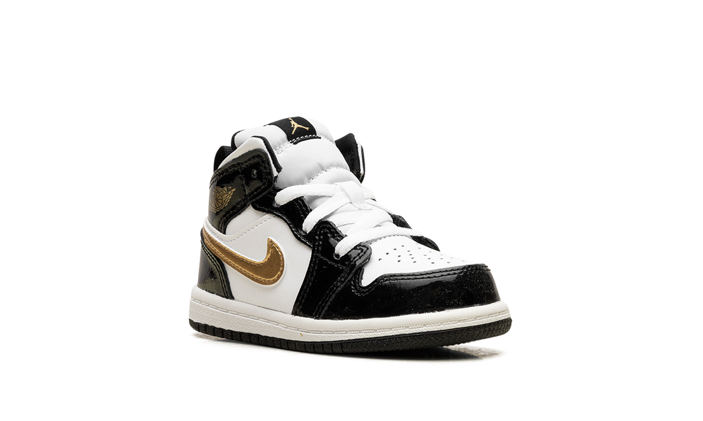 Air Jordan 1 Mid SE TD "Black Gold" BQ6933 007
