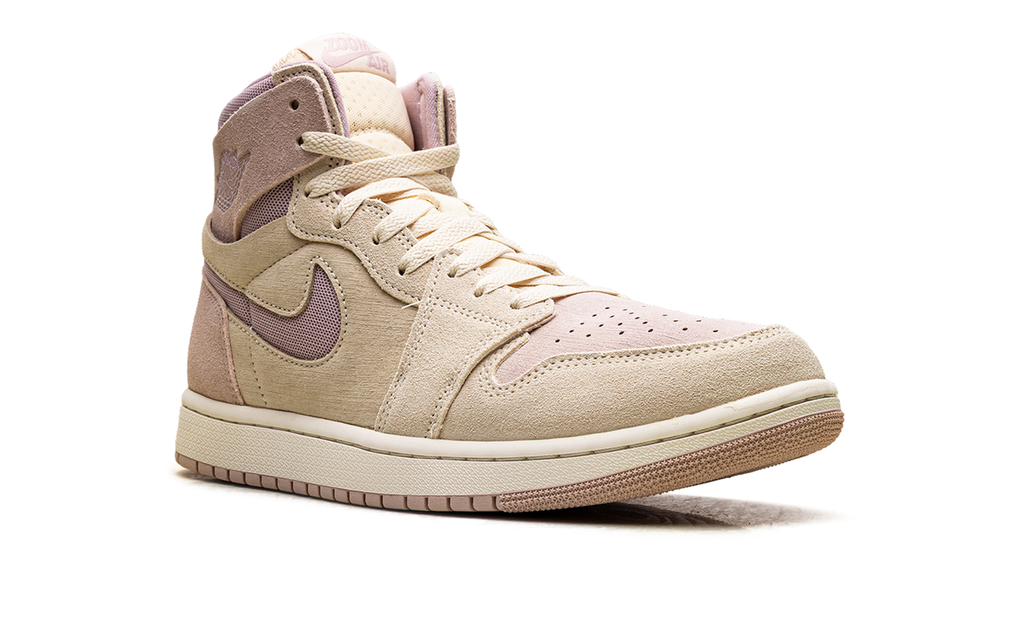 Air Jordan 1 High Zoom Air CMFT 2 WMNS "Muslin Plum Chalk" DV1305 100