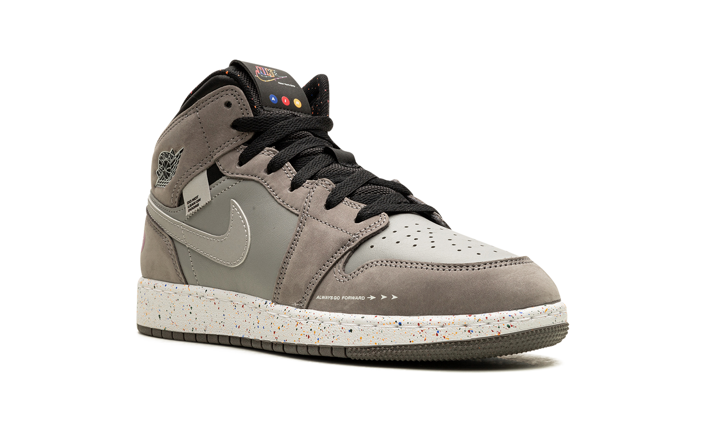 Air Jordan 1 Mid GS "NYC Subway" FZ1209 001