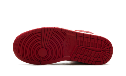 Air Jordan 1 Mid WMNS "Red Cracked Leather" HJ9337 106