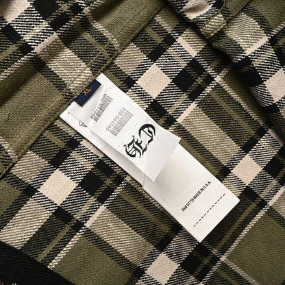 Chrome Hearts Classic Plaid Shirt