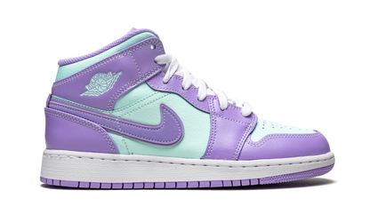Air Jordan 1 Mid GS "Purple Pulse / Arctic Punch" 554725 500
