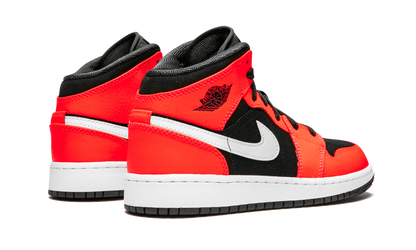 Air Jordan 1 Mid GS "Infrared" 554725 061