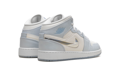 AIR JORDAN 1 MID SE GS "GLITTER SWOOSH" FQ9117 400