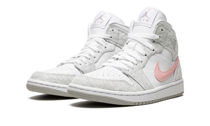 AIR JORDAN 1 MID SE WMNS "Heather Grey / Pink" DN4045 001