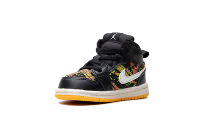Air Jordan 1 Mid TD "Black / Laser Orange" 644507 003
