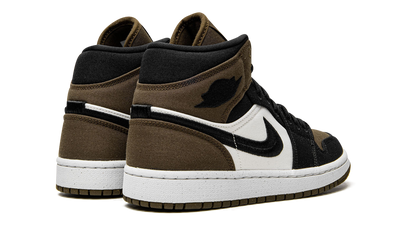 AIR JORDAN 1 MID SE WMNS "Olive Toe" DV0427 301