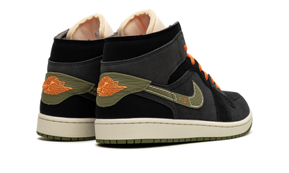Air Jordan 1 Mid SE Craft "Anthracite Light Olive" FD6817 003