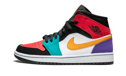 Air Jordan 1 Mid "Multicolor" 554724 125