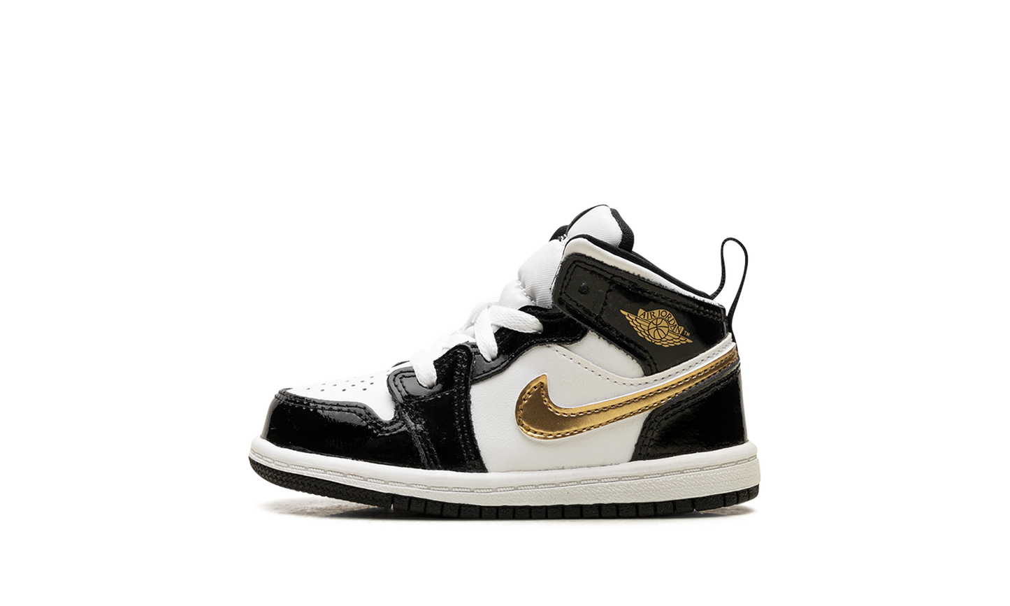 Air Jordan 1 Mid SE TD "Black Gold" BQ6933 007