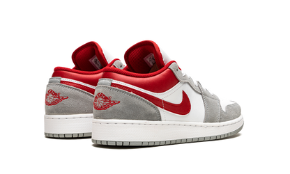 Air Jordan 1 Low SE GS "Smoke Grey Gym Red" DM0589 016