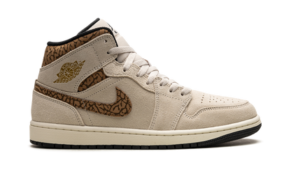 Air Jordan 1 Mid "Brown Elephant" DZ4129 102
