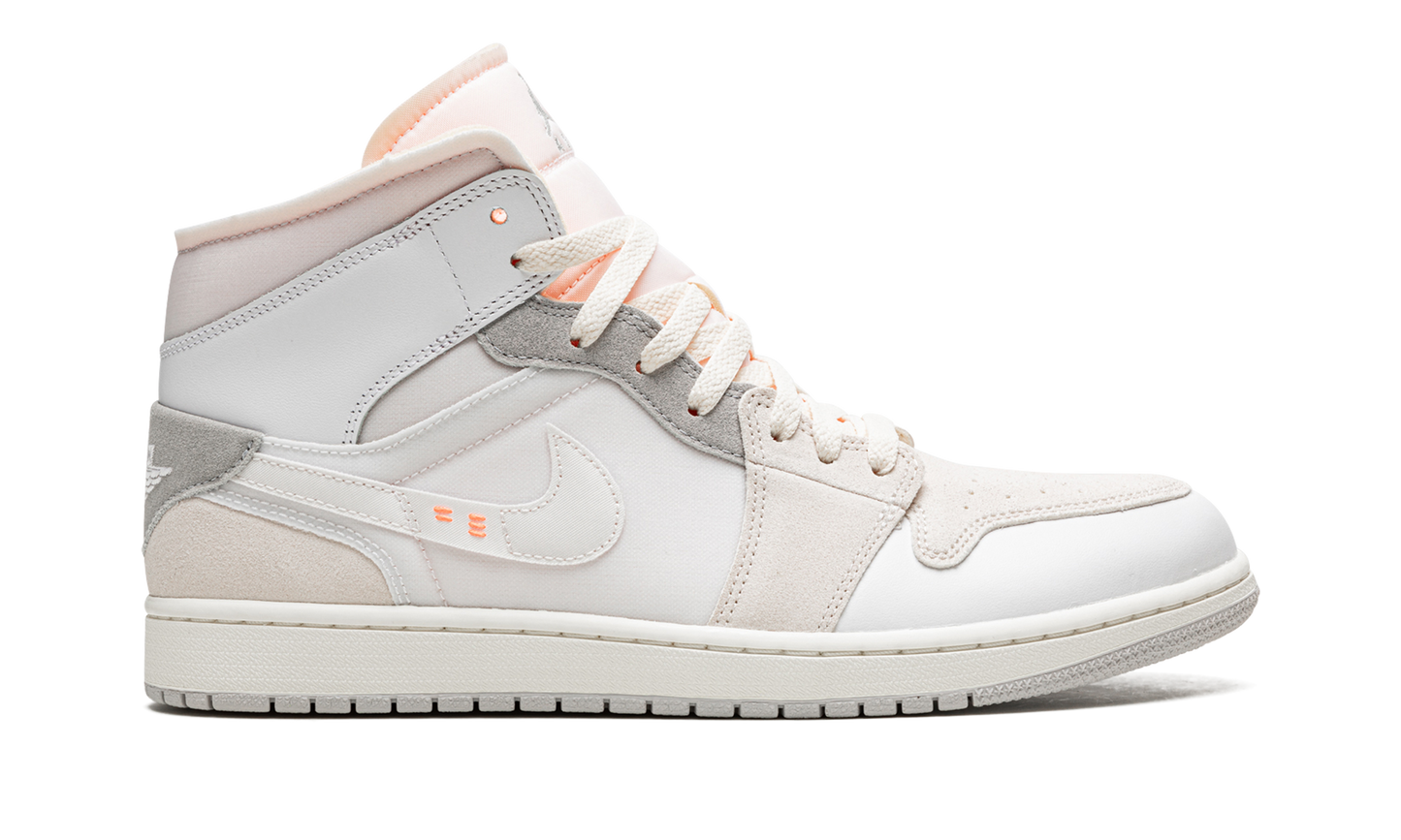 Air Jordan 1 Mid SE Craft "NEUTRAL GREY" DM9652 100