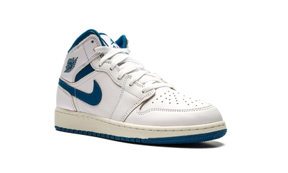 Air Jordan 1 Mid SE GS "INDUSTRIAL BLUE" FN7432 141