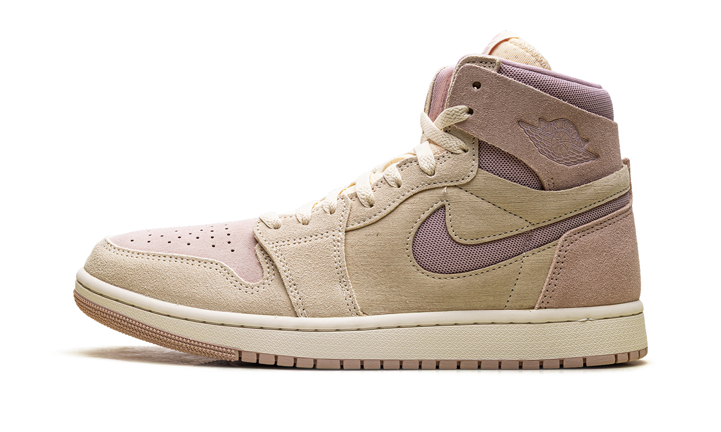Air Jordan 1 High Zoom Air CMFT 2 WMNS "Muslin Plum Chalk" DV1305 100