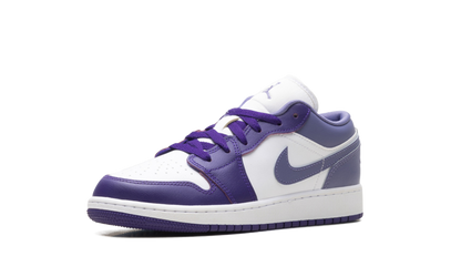 Air Jordan 1 Low GS "Purple / White" 553560 551
