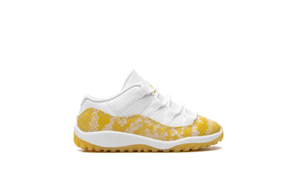 Air Jordan 11 Low TD "Yellow Snakeskin" 645107 107