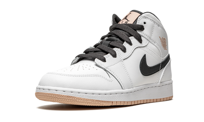 Air Jordan 1 Mid GS "White / Arctic Orange" 554725 180