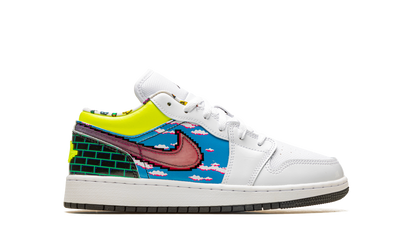 Air Jordan 1 Low GS "Old School Gaming" DM8969 114