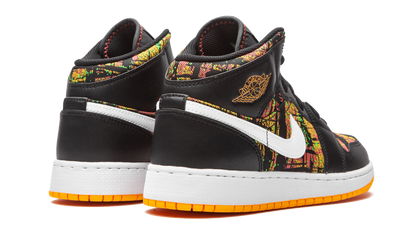 Air Jordan 1 Mid GS "Black / Laser Orange"