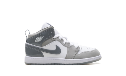 Air Jordan 1 Mid SE PS "White Medium Grey Cool Grey" HF3194 100