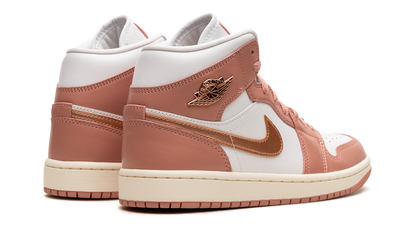 AIR JORDAN 1 MID WMNS "RED STARDUST" FB9892 670