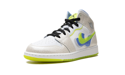 Air Jordan 1 Mid SE GS "Warped Swoosh'" DV1314 017