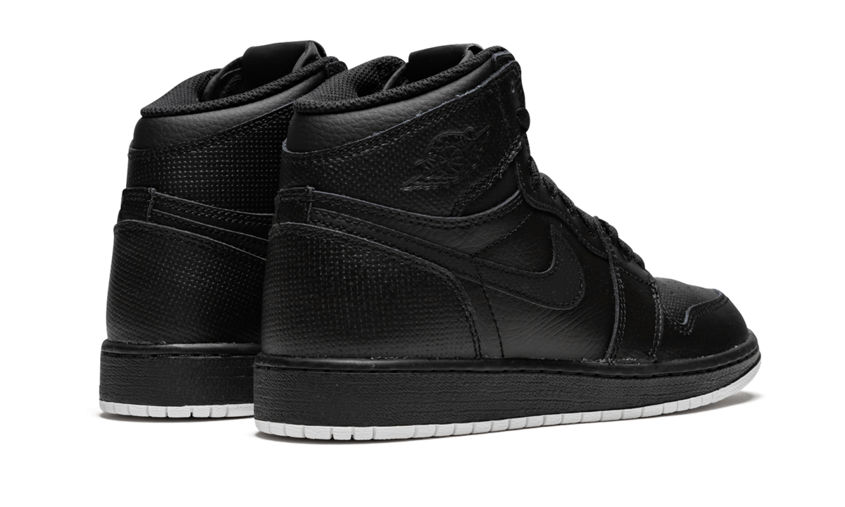 Air Jordan 1 Retro High OG GS "Black Perforated" 575441 002