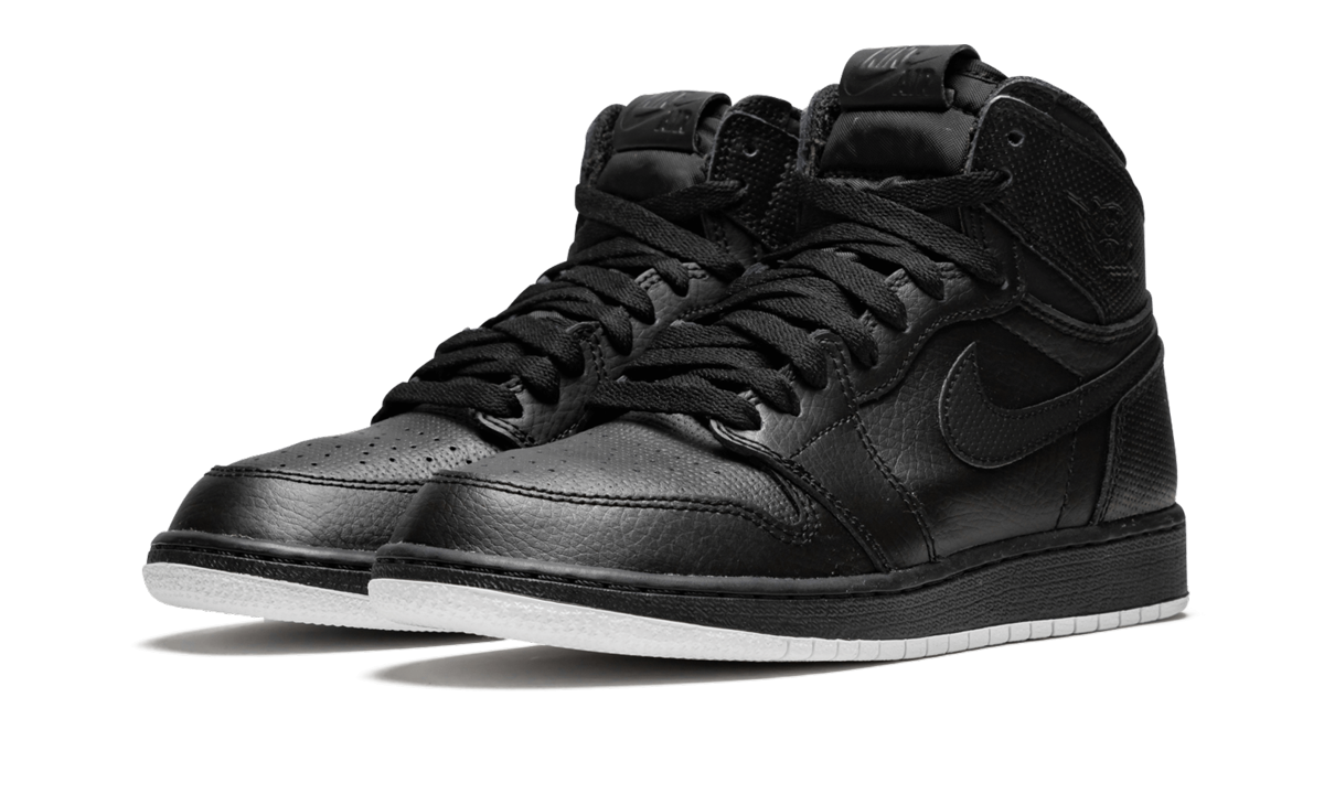 Air Jordan 1 Retro High OG GS "Black Perforated" 575441 002