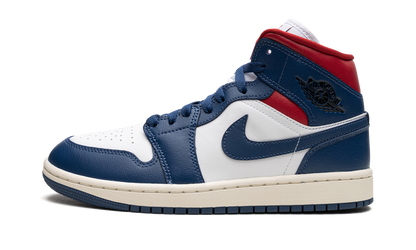 AIR JORDAN 1 MID WMNS "Blue / Red" BQ6472 146