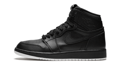 Air Jordan 1 Retro High OG GS "Black Perforated" 575441 002