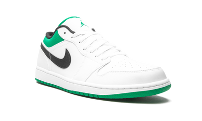 Air Jordan 1 Low "White / Lucky Green" 553558 129