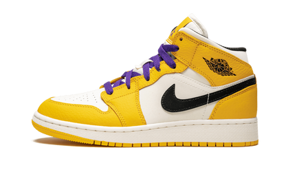 Air Jordan 1 MID SE GS "Lakers" BQ6931 700