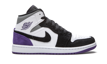 Air Jordan 1 Mid SE "Court Purple Suede" 852542 105