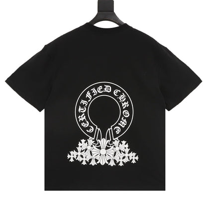 Chrome Hearts Horseshoe & Multiple Crosses T-Shirt