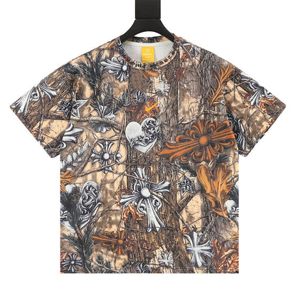 Chrome Hearts x Nike x NOCTA Triple Collaboration All-Over Print T-Shirt