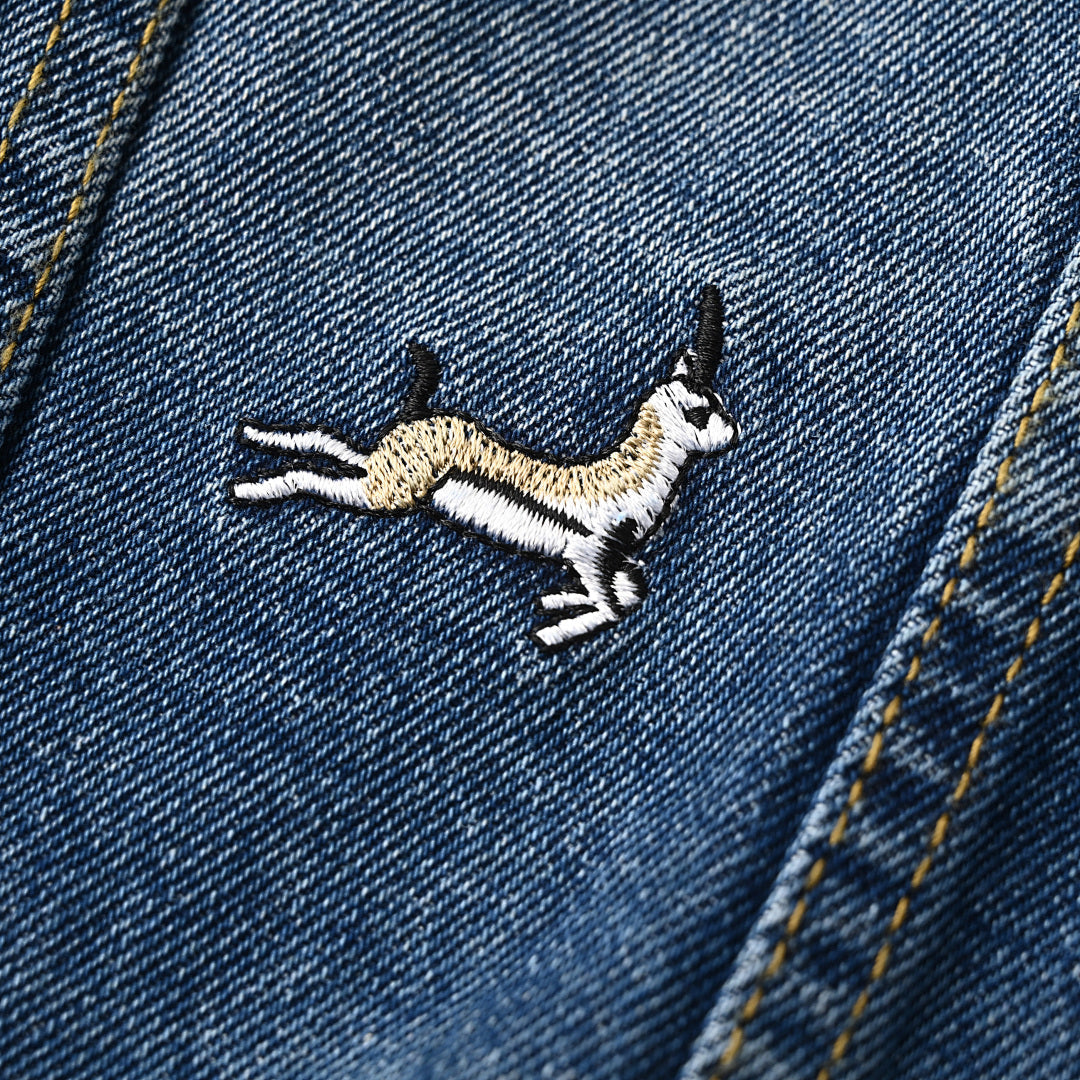 Louis Vuitton Spring/Summer '26 Denim Jacket & Set with Animal Embroidery