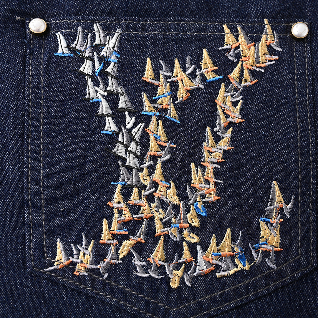 Louis Vuitton Denim Shorts