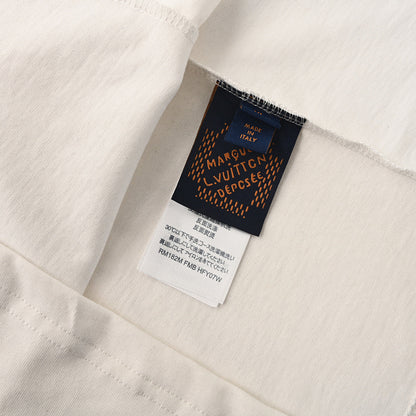 Louis Vuitton Carriage Slogan Print Short-Sleeve T-Shirt