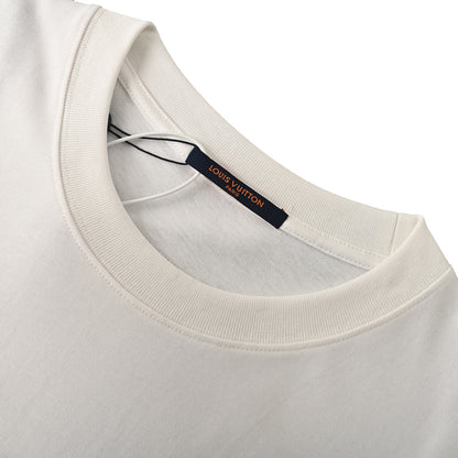 Louis Vuitton Embroidered Sailboat Short-Sleeve T-Shirt