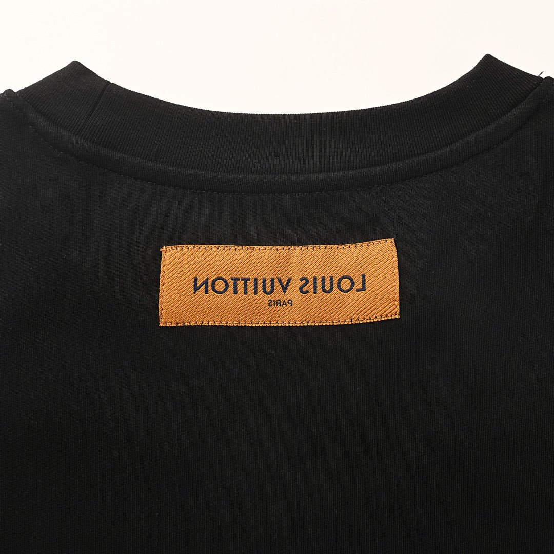 Louis Vuitton Hardware-Detail Crewneck Short-Sleeve T-Shirt
