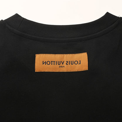 Louis Vuitton Hardware-Detail Crewneck Short-Sleeve T-Shirt