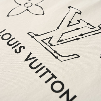 LOUIS VUITTON Bone Logo Short-Sleeve T-Shirt