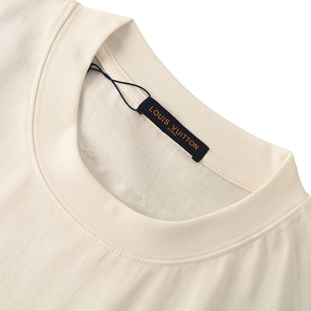 LOUIS VUITTON Bone Logo Short-Sleeve T-Shirt
