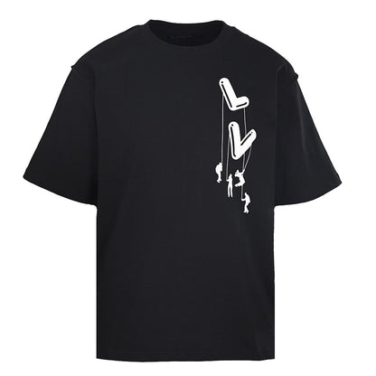 Louis Vuitton (LV) Paratrooper Print Short-Sleeve T-Shirt