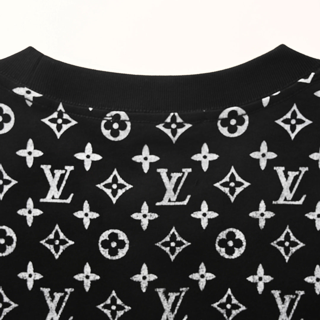 Louis Vuitton Monogram Gradient Print Short-Sleeve T-Shirt
